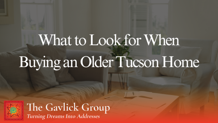 What to Look for When Buying an Older Home in Tucson